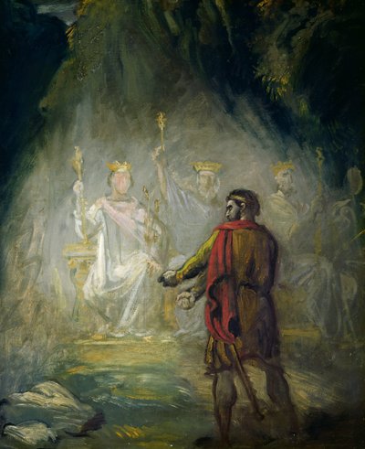 Macbeth by Théodore Chassériau